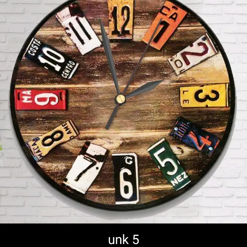 JAM DINDING VINTAGE UNIK / JAM DINDING KLASIK / WALL CLOCK (COD) 3