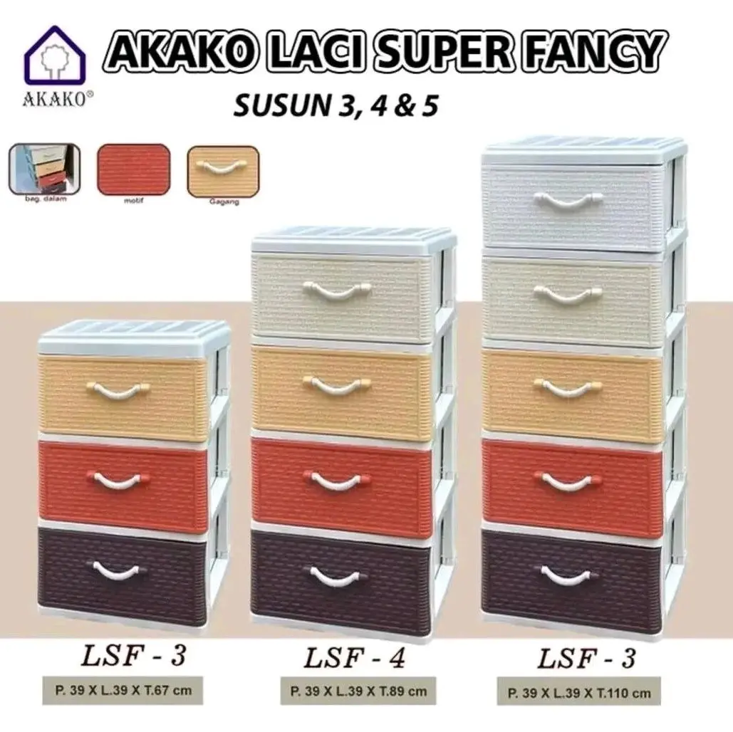 laci fancy susun akako warna cantik