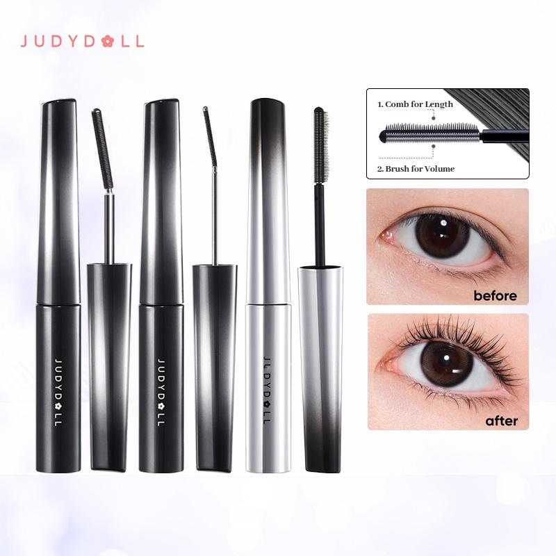 Mascara Sắt Judydoll Không Thấm Nước Với Sợi Tơ Tằm Màu Đen Uốn Cong Dài Cho Lông Mi Trang Điểm Mắt Gợi Cảm Lông Mi Đuôi Bồ Câu Tóc Nối