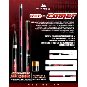 Go Strike Red Comet - Pancingan Tegek Go Strike Red Comet dengan Action Kuat dan Ringan