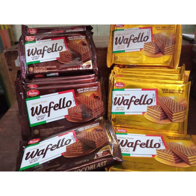 WAFFELO WAFER UKURAN 43 gr HARGA SATUAN-KARTON DAN GROSIR Makanan Snack Cemilan 2