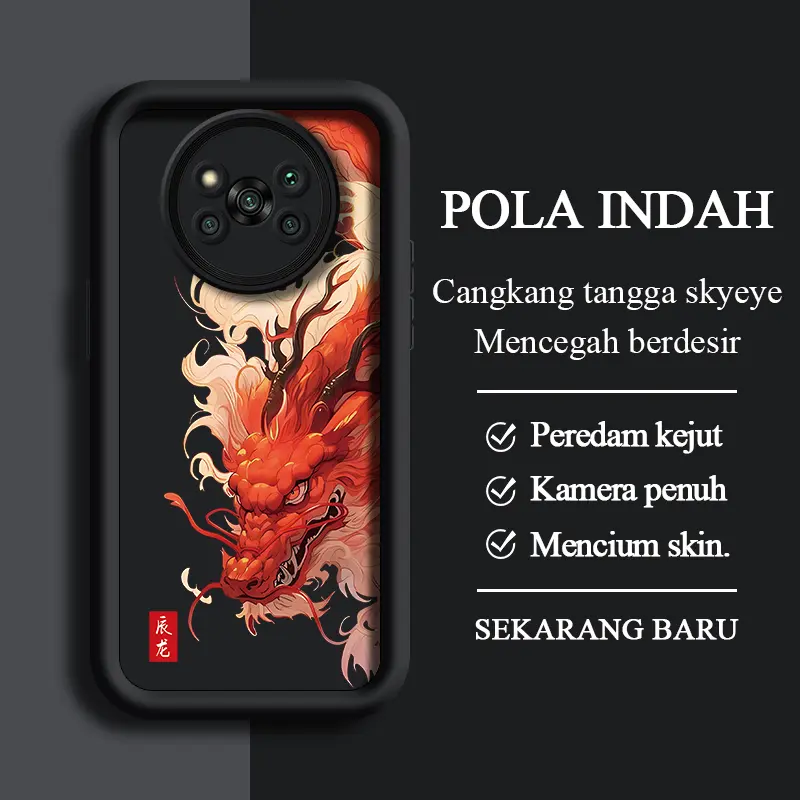 casing hp XIAOMI POCOX3NFC/X3/X3PRO one piece naga softcase for man premium keren 2