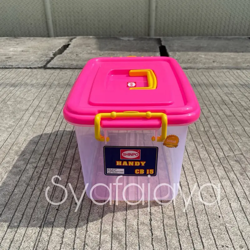 (KHUSUS KARGO) SHINPO - Box Container Ukuran Cb 8-10-15-18-25-27-30-45Liter 4