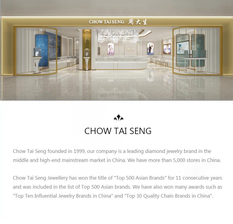 Product Introduction of 【Chow Tai Seng】Au999 Pure Gold 24K Clover Shining 5G Jewelry Set 1