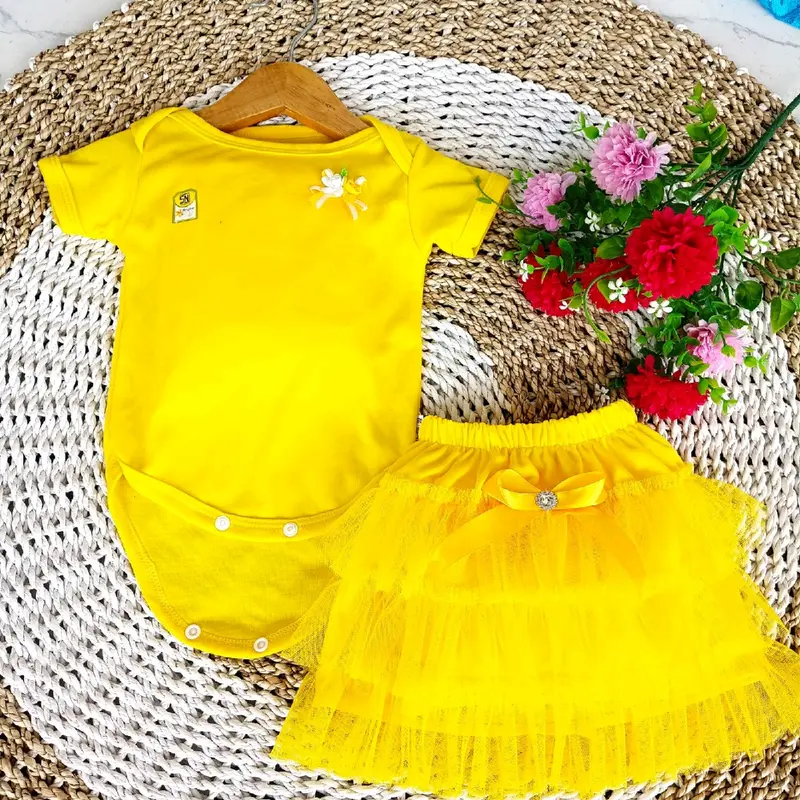 JUMPSUIT PRINCESS 0-10 bulan 4