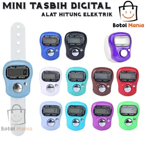 BM - TASBIH DIGITAL MINI LED DIGITAL / TALLY COUNTER / TASBIH ELEKTRIK / ALAT HITUNG ELEKTRIK / TASBIH DIGITAL LED DISPLAY / FINGER COUNTER ELECTRIC