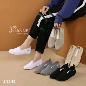 JN242 Sepatu wanita Slip on Flat Shoes JOANNE