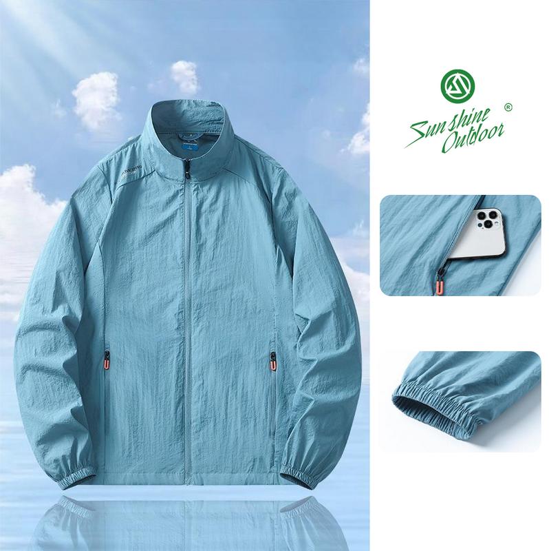 Áo Khoác Quần Áo Chống Nắng Cho Cặp Đôi Quần Áo Chống Nắng Mùa Hè Cảm Giác Băng Thoáng Khí Thích Hợp Cho Các Hoạt Động Ngoài Trời Như Leo Núi Cho Nam Bộ Đồ Câu Cá Nhẹ Và Thoáng Khí
