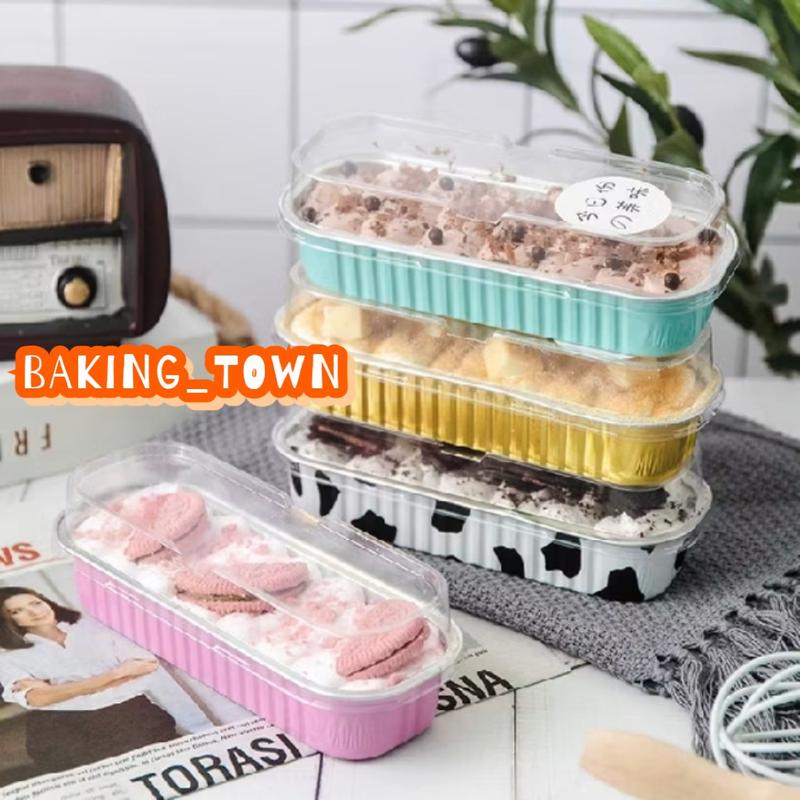 10PCS - 200ML Premium Aluminium Foil Cup Kue Korean Dessert Box Cup ...