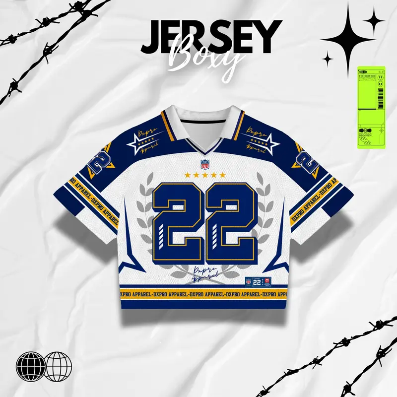 Jersey  Oversize Boxy DXPRO 22 Navy Edition Unisex VT 0
