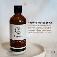 Gambar Natural Massage Oil Essential Oils & Plant Extracts - by JAENS Store oil  massage - Pure Coconut Oil ; Moistures & Soothing, 100 ml dari Jaens Spa Kab. Gianyar 3 Tokopedia