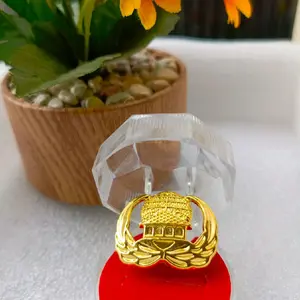 Pin Korpri Peniti Premium Ori BANGKOK kualitas sangat Bagus Sepuhan Emas Clips