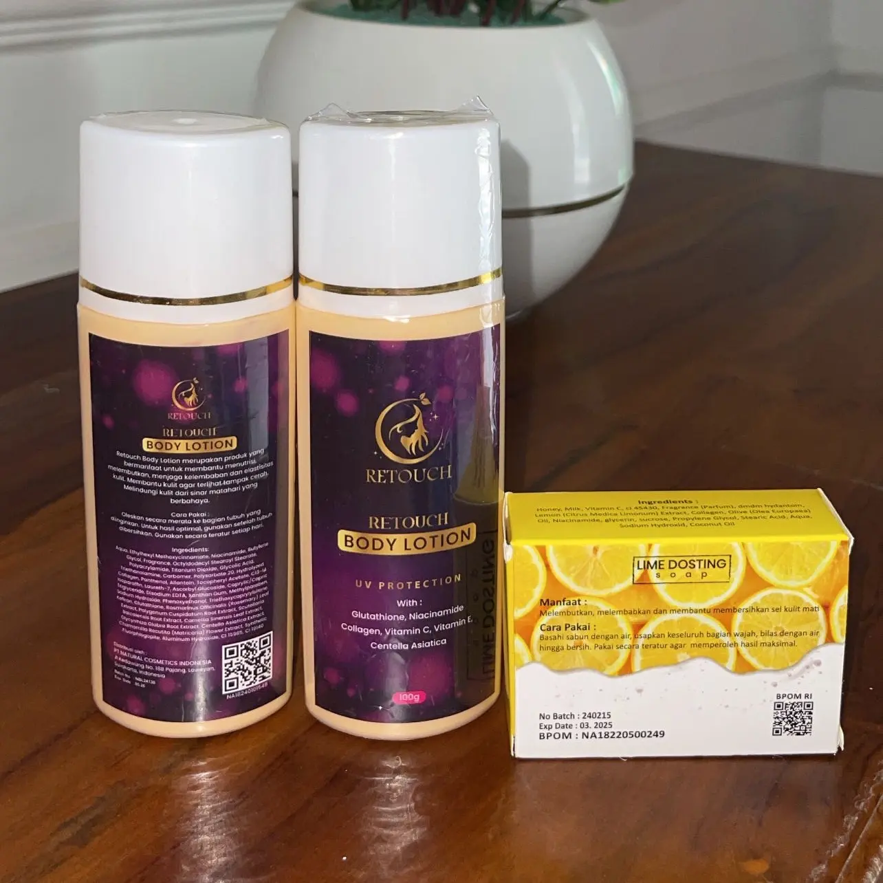 Retouch Body Lotion 1paket