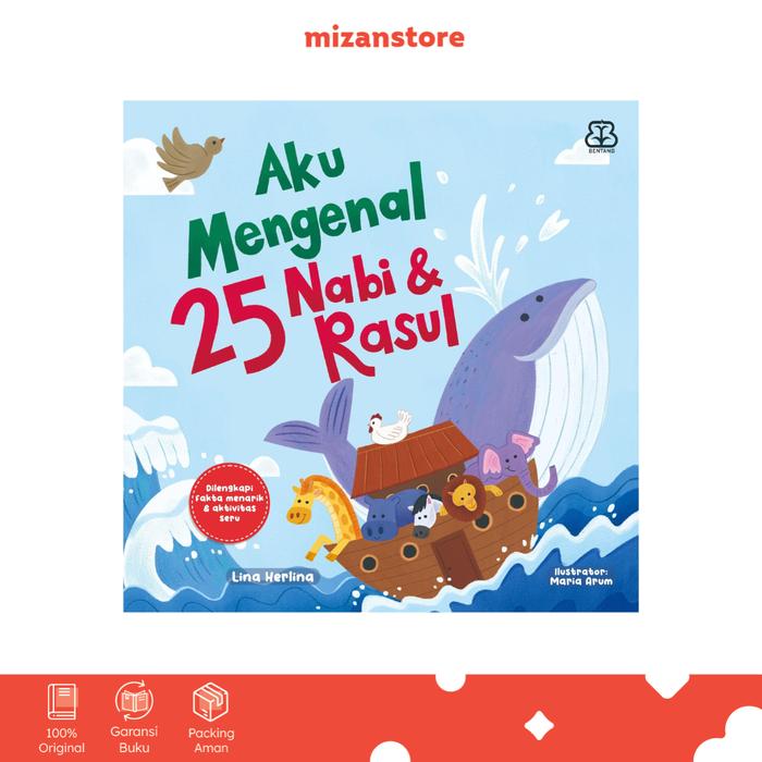 Gambar Bentang Pustaka - Buku Boardbook Anak - Aku Mengenal 25 Nabi & Rasul - MIZAN dari Mizanstore.id Kota Depok Tokopedia