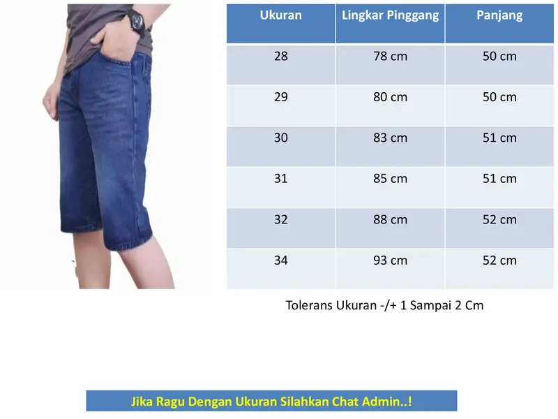 Celana Pendek Jeans  Pria Terbaru Import Distro Sobek/Celana Pria Denim Cowok/Celana Jeans Pria Dewasa Santai/Celana Distro Anak Laki Laki Fit Slim 7