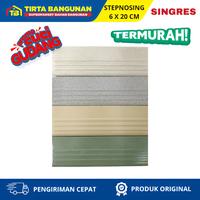 Gambar CUCI GUDANG SIN-GRES 6 x 20 CM STEPNOSING TANGGA SINGRES / ANTI SLIP TANGGA - 6211 Dark Green dari Tirta Bangunan Kota Depok 1 Tokopedia