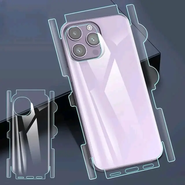 Antigores Hydrogel Belakang Antijamur Bening Iphone 11/11 Pro/11 Pro Max/iph 12/12 pro/12 Pro Max/12 Mini/iph 13/13 pro/13 pro max/13 Mini/iph 14/14 Pro/14 Pro Max/14 mini/14 Plus/Iph 15/15 Plus/15 Pro/15 pro Max