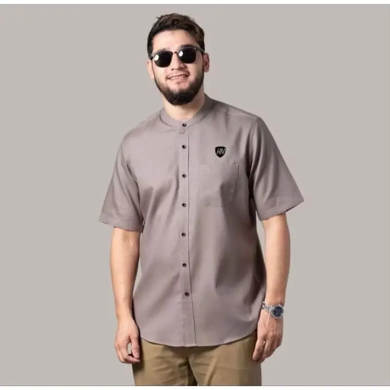 Baju Muslim Koko Kurta Dewasa Premium Distro Lengan Pendek Best Quality