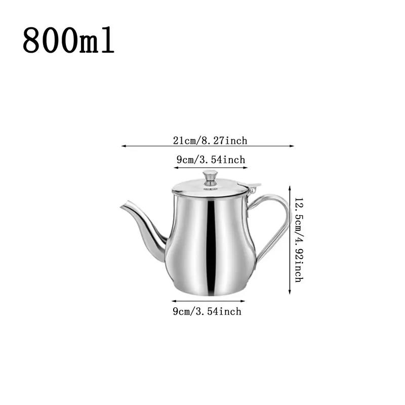 Cook Dầu Thép Không Gỉ Có Thể Đa Năng Chống Rò Rỉ Chịu Nhiệt Chai Giấm Nồi Cho Nhà Bếp Dụng Cụ Sắp Xếp Gia Đình 4