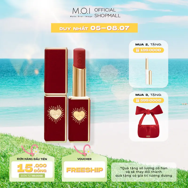 Son thỏi cao cấp Queen Of Rose Phiên bản giới hạn 2.7g 0
