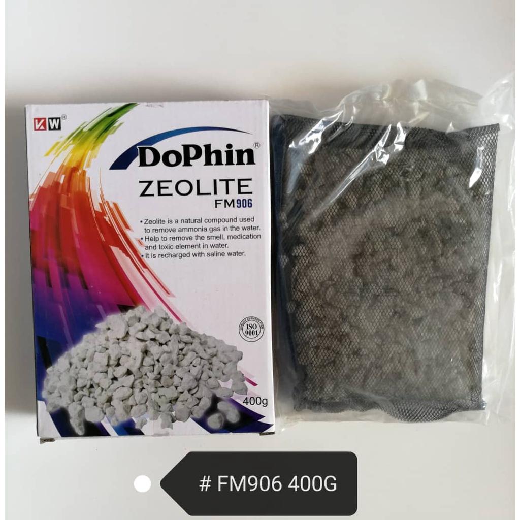 Dophin Zeolite 400gram Aquarium Fish Aquatic Plant Filter [FM906] Ikan Akuarium Tumbuhan Akuatic