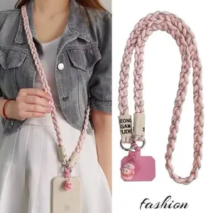 Super Imut Aesthetic / Tali HP Lanyard Universal Bisa Cross-body Motif Kartun Lucy gantungan hp aesthetic kuromi