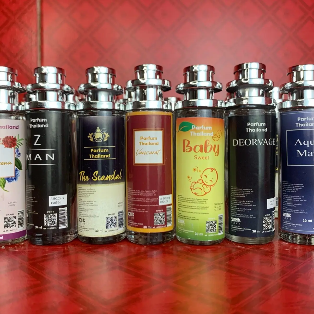 Parfum Thailand BPOM 6 Pcs Termurah 35ml Parfume