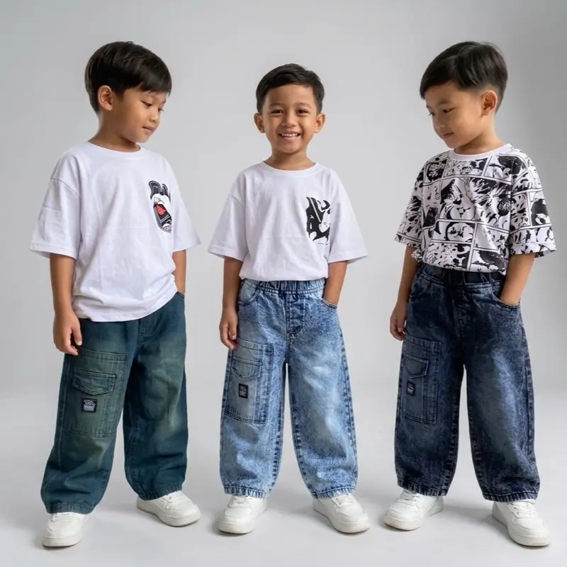 SKENA KOREAN STYLE anak laki laki perempuan usia 1-12 tahun