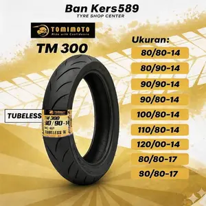 Ban TOMIMOTO TM 300 RING 14 MATIC & RING 17 MOTOR BEBEK 80/80 90/80 100/80 80/90 90/90 TUBLES Motorcycle