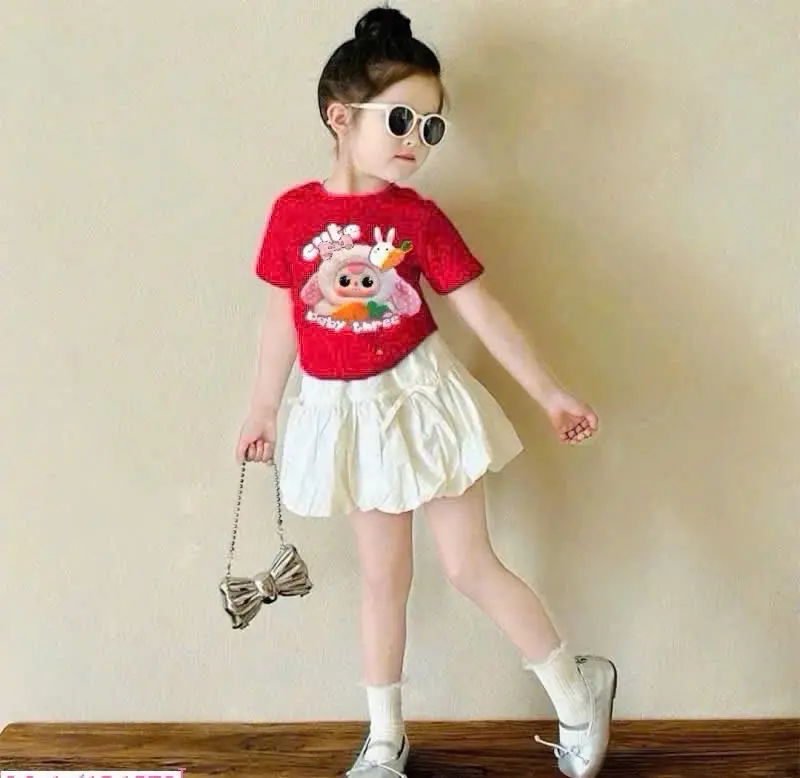 Bộ váy xinh bộ váy bí ngô hợp trend mùa hè cho bé gái dễ thương hàng việt nam 4