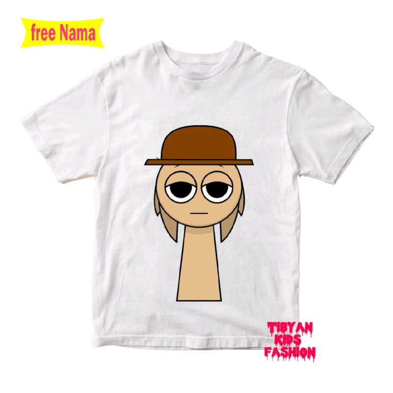BAJU KAOS ATASAN ANAK SPRUNKI BAHAN 100% KATUN COMBED 6