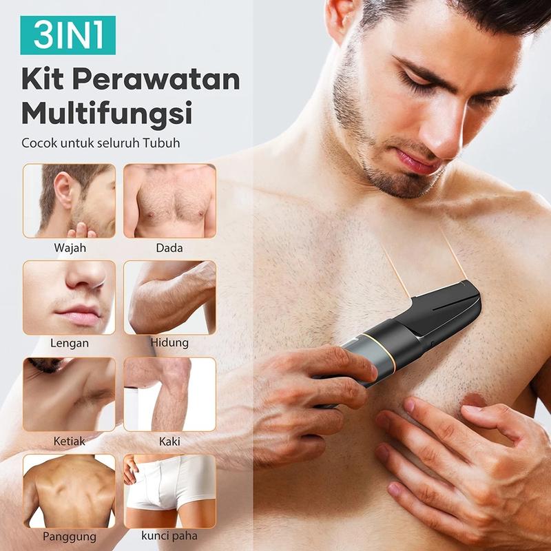 Kensen Alat Cukur Elektrik Kumis & Jenggot - All Body Trimmer/Shaver 2