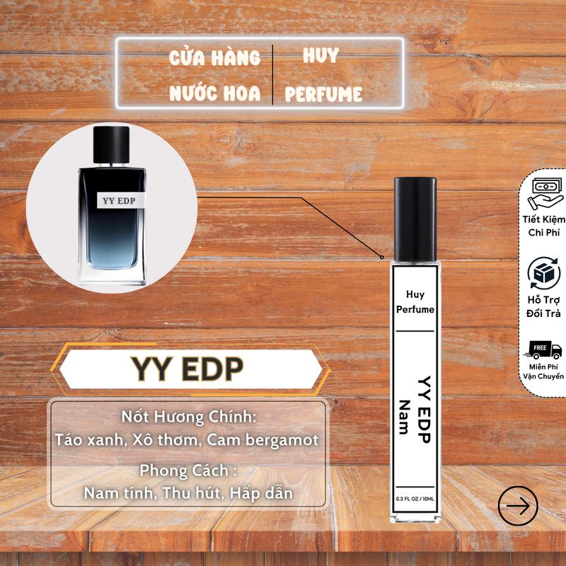  Nước Hoa Nam YY EDP Xịt Thơm Perfume Cosmetic Dành Cho Nam Thu Hút Và Hấp Dẫn 