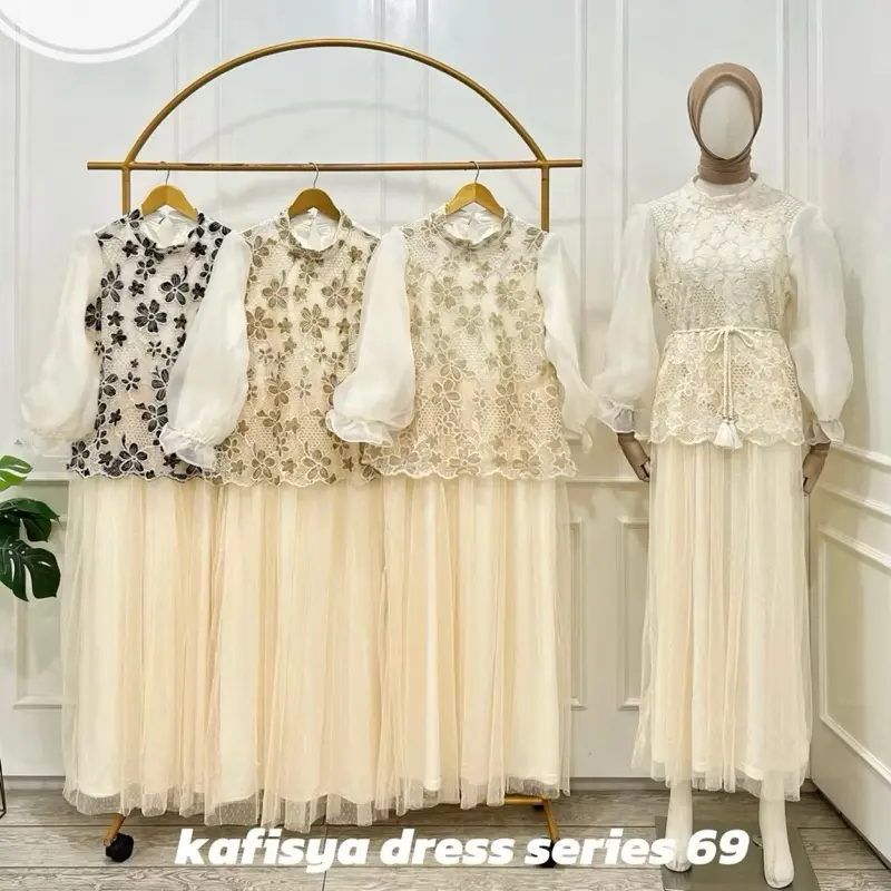 Girlbag.id2 / KAFISYA DRESS / ATASAN KONDANGAN / GAMIS BRUKAT / DRESS BRUKAT Girlbag.id2 / KAFISYA DRESS / ATASAN KONDANGAN / GAMIS BRUKAT / DRESS BRUKAT