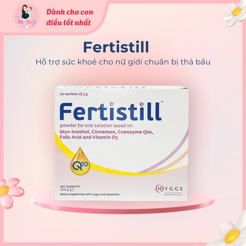 Fertistill bổ sung sức khỏe cho nữ loại 20 gói - Shop Mẹ Rofi