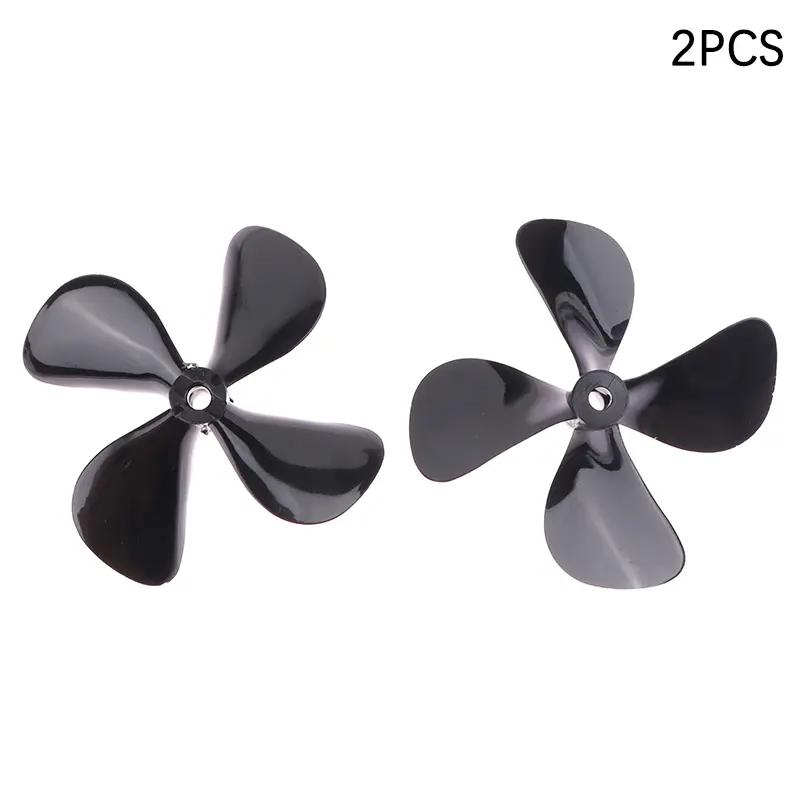 2pcs 4 mm thuyền rc bốn lưỡi chèo tích cực / cánh quạt thuyền ngược ốc vít có…