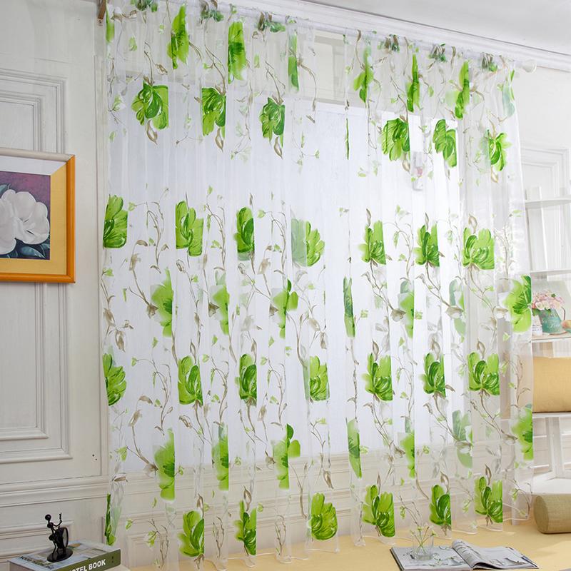 Product Introduction of Langsir Tulle Bunga, Untuk Ruang Tamu dan Bilik Tidur, Langsir Tipis, Untuk Pintu dan Tingkap Dapur, Hiasan Langsir, 1pc 26