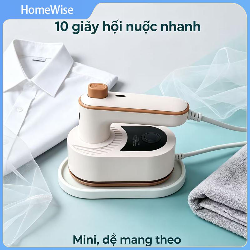 Bàn ủi hơi nước cầm tay xách tay, thiết kế gọn nhẹ, 10 giây hơi nước nhanh