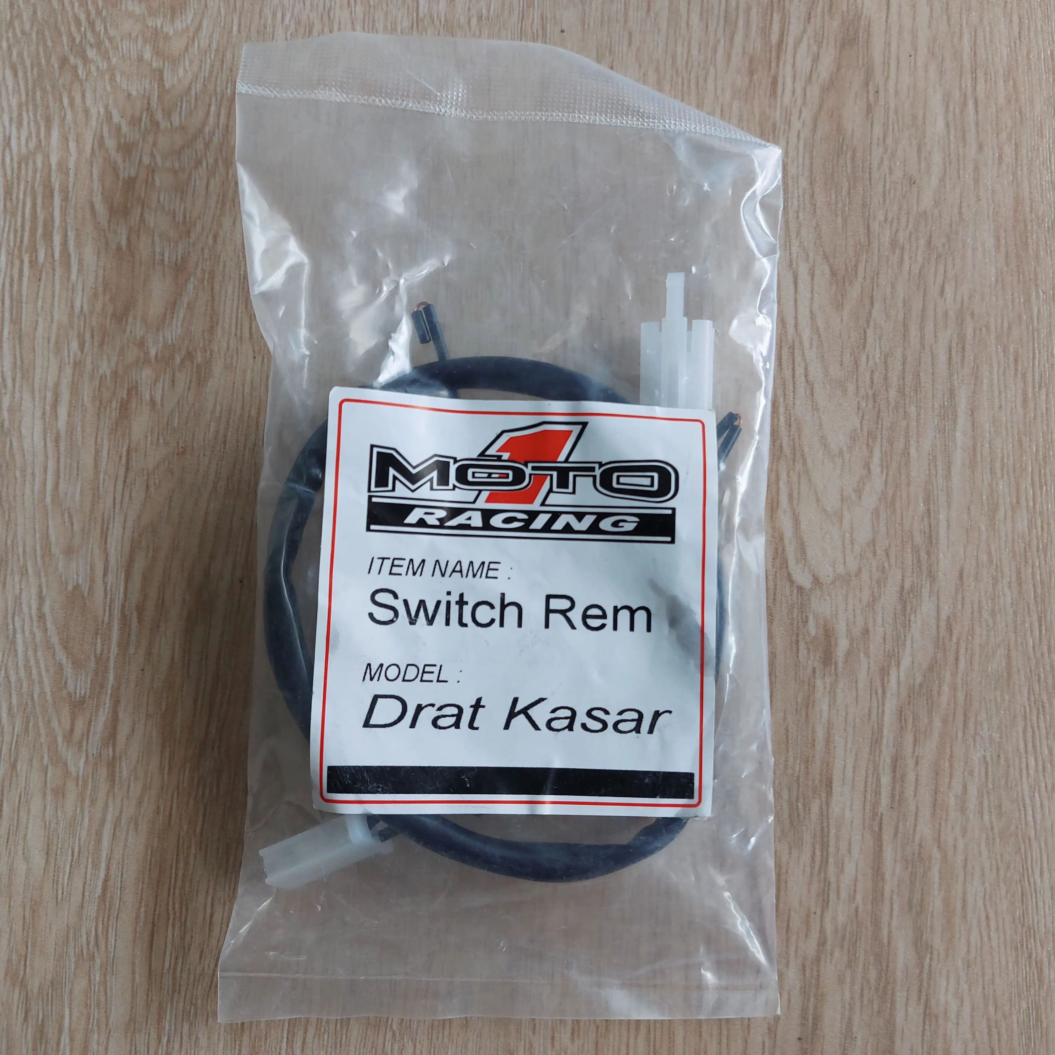 Switch Swit Rem Bengkok 90 Derajat  drat Kasar Moto 1 Racing