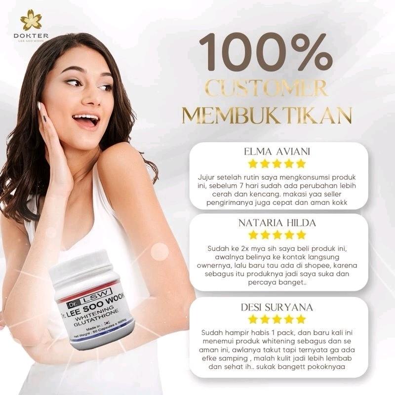 Dr. LSW Capsule Whitening Pemutih Badan Ampuh Garansi Asli 1