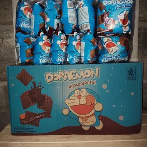 Makanan Ringan Milko Doraemon Berhadiah Snack Viral  ISI 10PCS - Goreng, Pedas, Cemilan, Keripik, Jagung, Ayam, Crispy, Food