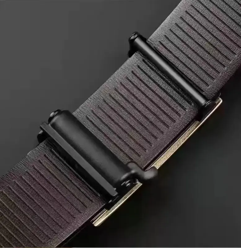 Thắt lưng công sở chất lượng cao cho nam Khóa tự động SY-1023 Phong cách thắt lưng Titan Nữ 7