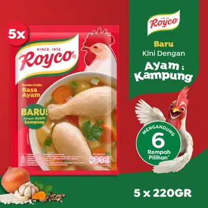 Royco Bumbu Kaldu Ayam 220G Isi 5