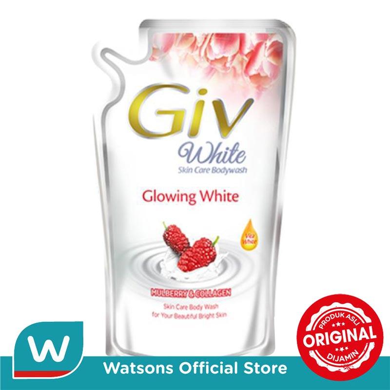 Giv W Sabun Mandi Cair Mulberry & Collagen Pouch 800ml