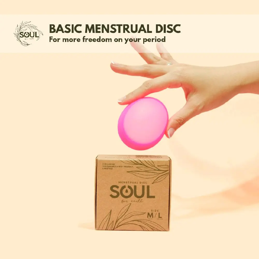 Menstrual Disc Soul / Pembalut Wanita Eco Friendly / Menstrual Cup