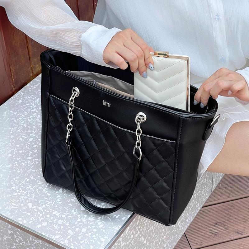 Túi công sở 3 MÀU NGĂN LAP RIÊNG tote da nữ đựng laptop 15 inch A4 bản to giáo viên đi làm đi dạy chất liệu Da Pu trần trám BELLA Limi bags