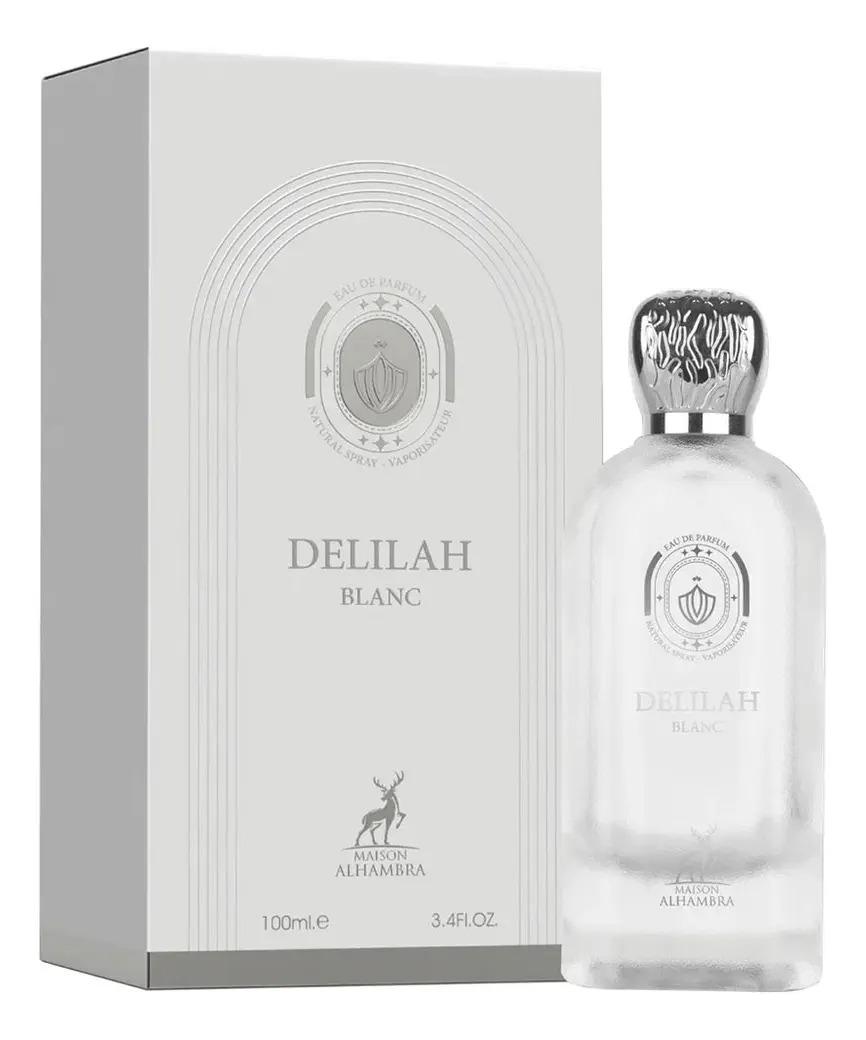 Frasco do perfume Perfume Maison Alhambra Delilah Blanc Edp 100ml