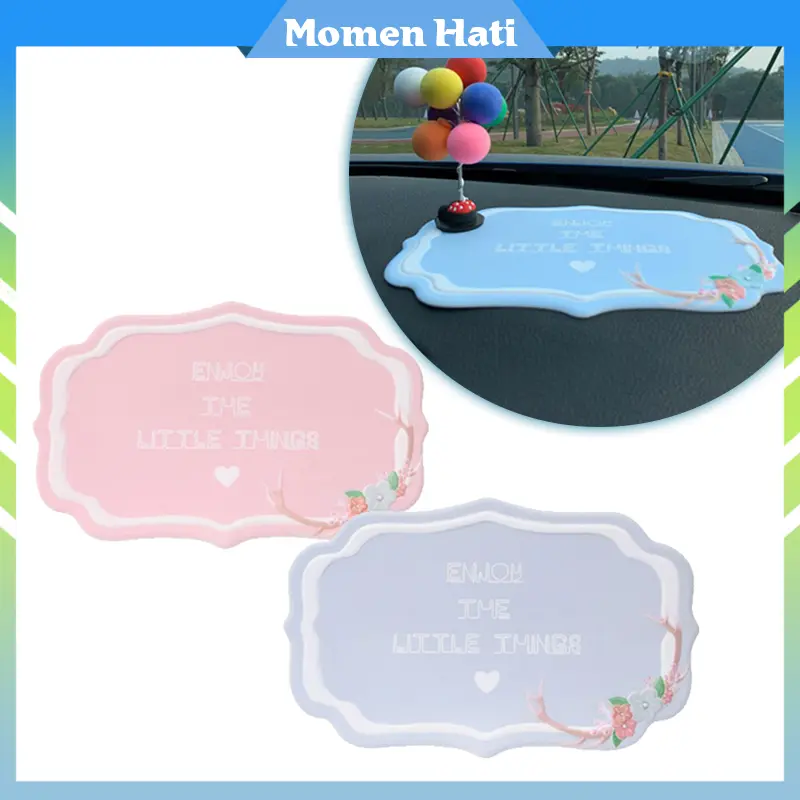 Mobil Dashboard Mat Karpet Dashboard Mobil Motif Kartun Tatakan Dashboard Mobil Anti Slip