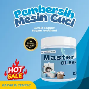 [BISA COD] KALIN Master Clean Serbuk/Cairan Pembersih Mesin Cuci Anti Bakteri & Sterilisasi Tabung: Baju Jadi Lebih Wangi, Bersih Higienis, & Bebas Kuman