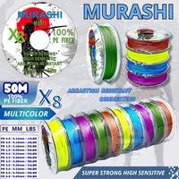 Gambar NEW PRODUCT! SENAR PE MURASHI X8 PANJANG 50M DENGAN BERBAGAI UKURAN DAN WARNA TERBAIK - DARK GREEN, PE 0.6 / 0.12mm / 13LBS dari Bandar Pancing Online Kota Tangerang 1 Tokopedia